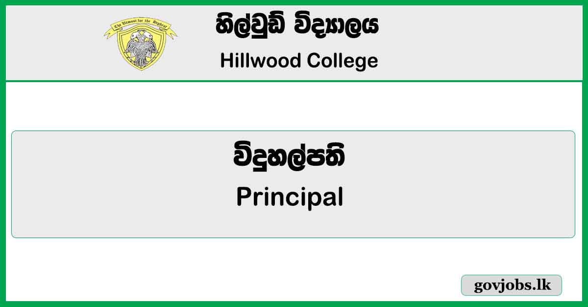 Principal - Hillwood College Job Vacancies 2023