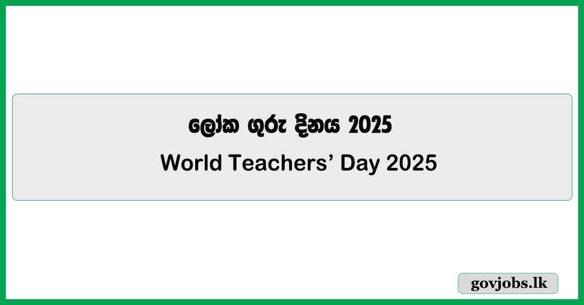 World Teachers’ Day 2025: Honoring Educators Who Shape the Future