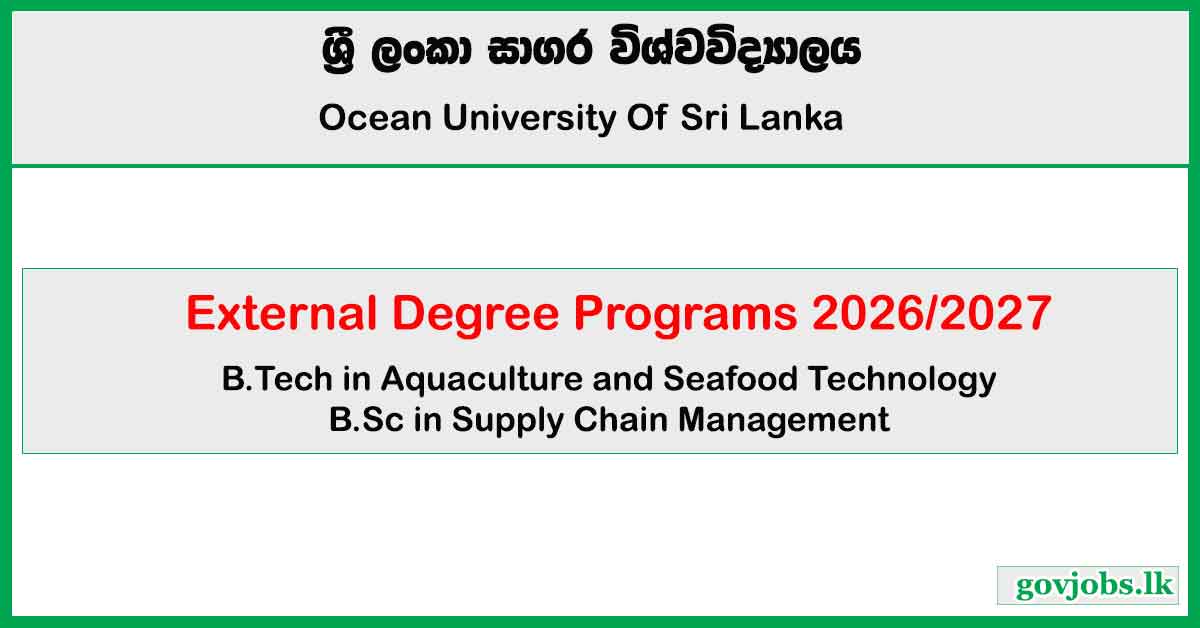 External Degree Programs Application 2026/27