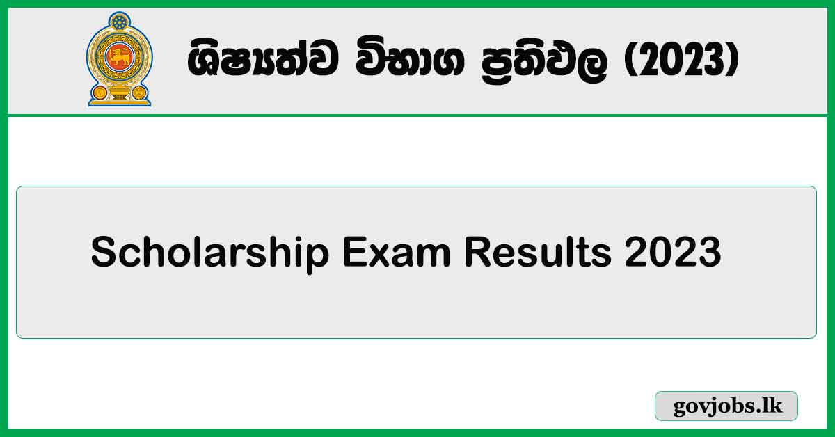 Scholarship Exam 2023 Results: This weekend's release