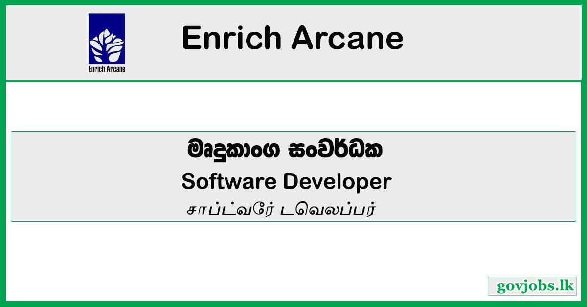 Enrich Arcane-Software Developer