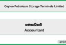 Accountant – Ceylon Petroleum Storage Terminals Limited Job Vacancies 2025