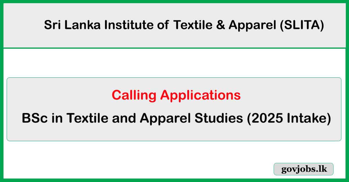 BSc in Textile and Apparel Studies 2025