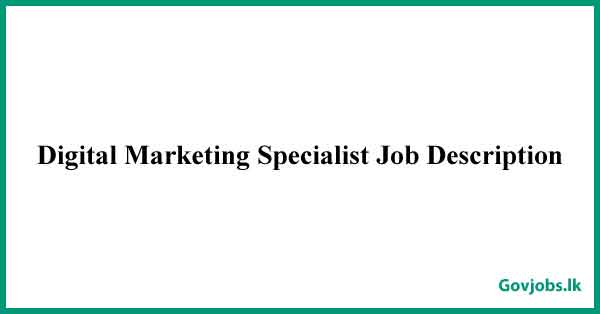 Becoming a Digital Marketing Specialist: Skills, Tools, and Job Outlook