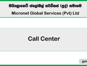 Call center - Micronet Global Services (Pvt) Ltd 2025 Job Vacancies