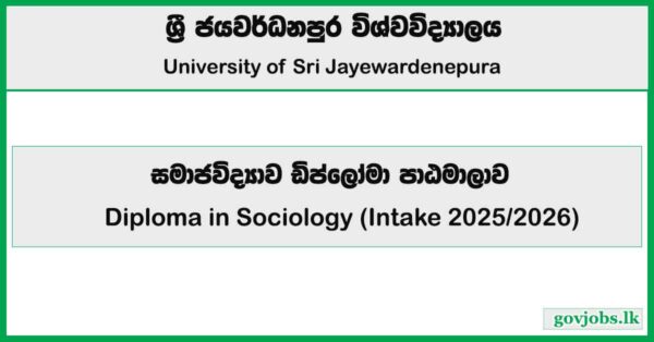 Diploma in Sociology 2025/26