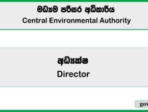 Director (Legal) - Central Environmental Authority Job Vacancies 2025
