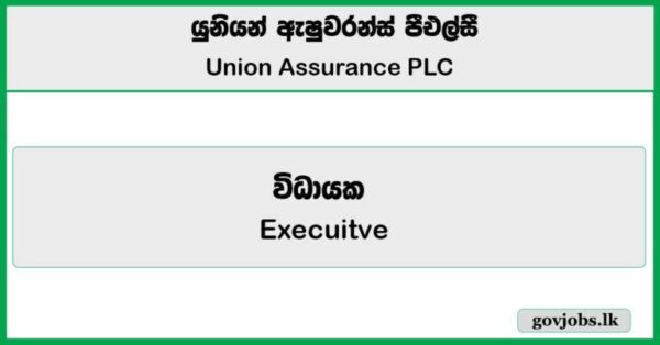 Executive - Call Center - Union Assurance PLC Vacancies 2025