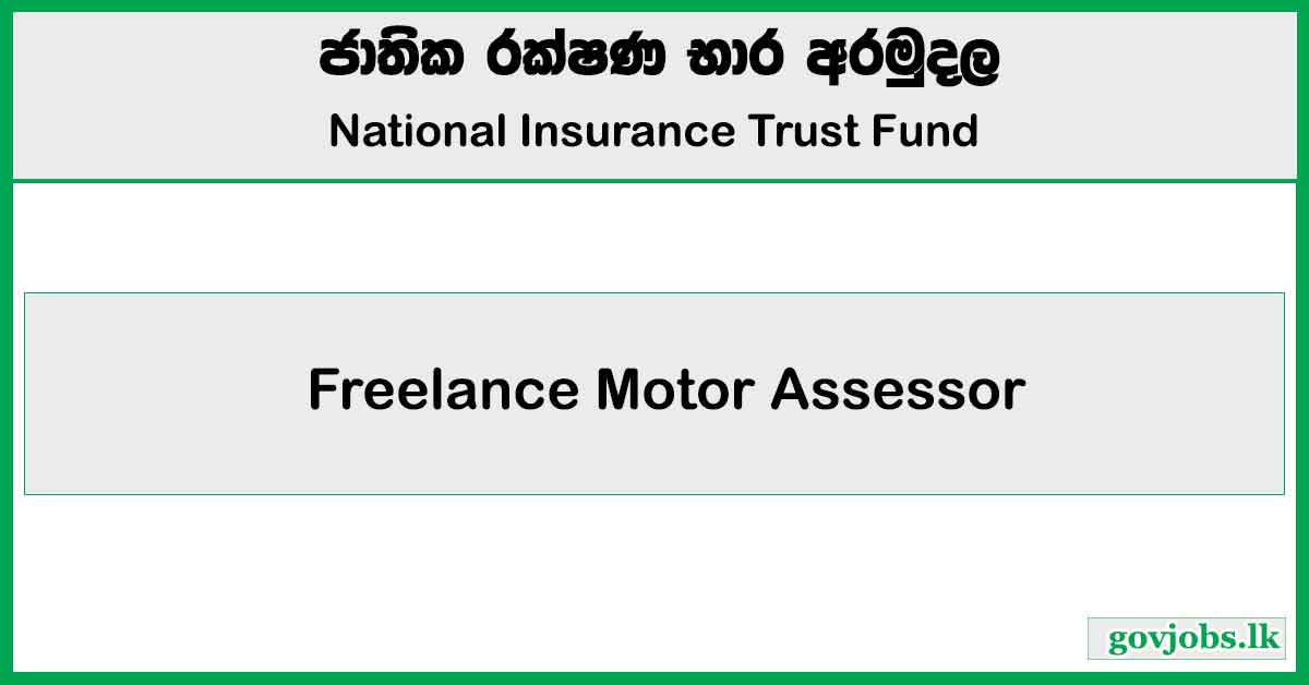 Freelance Motor Assessor - National Insurance Trust Fund Job Vacancies 2024