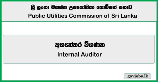 Internal Auditor – Public Utilities Commission Job Vacancies 2025