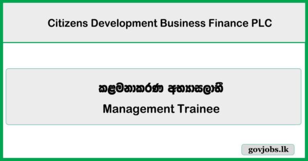 Management Trainee - Information System Audit - Citizens Development Business Finance PLC Job Vacancies 2025