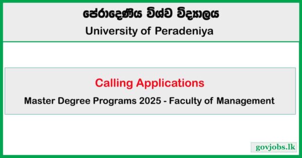 Master Degree Programs 2025