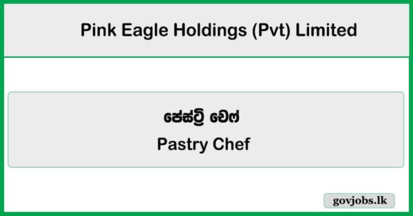 Pastry Chef - Pink Eagle Holdings (Pvt) Limited Job Vacancies 2026