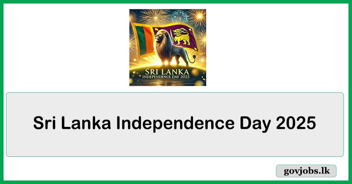 Sri Lanka Independence Day 2025